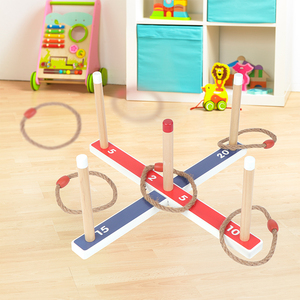 <span class=keywords><strong>Jeu</strong></span> de jardin <span class=keywords><strong>extérieur</strong></span> <span class=keywords><strong>Jeu</strong></span> de lancer <span class=keywords><strong>en</strong></span> <span class=keywords><strong>bois</strong></span> <span class=keywords><strong>Jeu</strong></span> de lancer d'anneau de corde avec 5 cordes pour enfants et adultes - Product Image 4