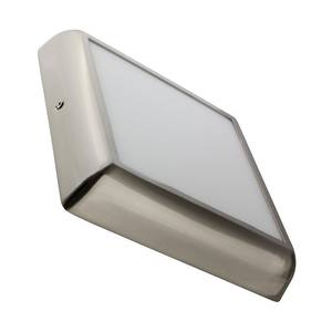Lámpara de Pared Moderna de Acero Inoxidable con Luz LED, Pantalla Blanca, Control de Interruptor, 25000 Horas de Vida Útil, Eficiencia de 90 Lm/W, Garantía de 2 Años - Product Image 1