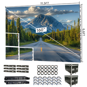 Pantalla LED para Video Wall Micro P1.56, Ultrafina, para Cine en Casa, Pantalla LED para Interiores, para Centro de Control, Sala de Conferencias - Product Image 1