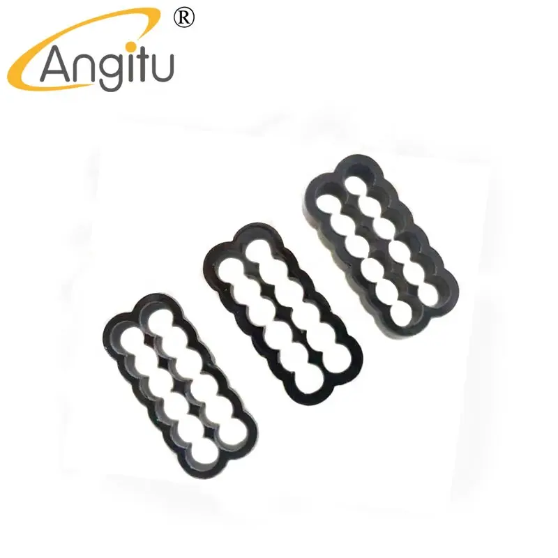 Angitu Specail design noir blanc Nvidia mini 12 broches alimentation/Extension PSU câble acrylique câble peigne