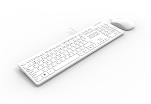 Biểu Tượng Tùy Chỉnh Chuột Có Dây & Bàn Phím Thiết Lập Với Nga/Arabic Bố Trí Mini Điện USB PC Combo Cho Văn Phòng & Chơi Game - Product Image 3