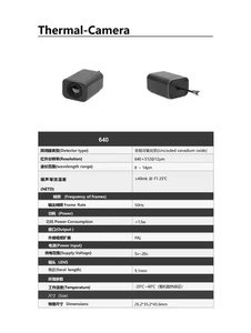 Cámara IR Analógica IRC-640CA para Drones de Carreras, Piezas para Drones RC, Hecho en Guangdong, China - Product Image 4