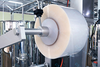 Machine d'emballage automatique de film PVA, machine de remplissage de sachets de nettoyage sans plastique hydrosolubles pour détergent liquide