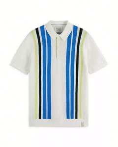 Camiseta informal personalizada, camisa al por mayor, Polo de manga corta de algodón transpirable a rayas, Polo de punto para hombre con cuello - Product Image 3