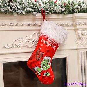 2021 décorations de noël ensemble nouvel an 2024 cadeaux grand sac de bonbons avec ornement d'elfe de noël pour la maison Natal <span class=keywords><strong>Noel</strong></span> déco - Product Image 4