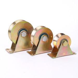 Roues de rail industrielles Cuis Wheel, type VU H, en alliage de zinc, antirouille, pour porte coulissante, usage domestique et industriel - Product Image 2