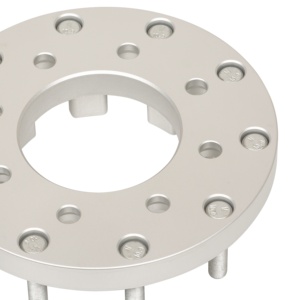 BOTRAK 8 à 10 cosses 1.25 pouces 8x6.5 à 10x225 19.5 "Rim Dually Semi Wheel Adapters Spacers <span class=keywords><strong>pour</strong></span> dodge Ram 2500 3500 Pickup 4x4 - Product Image 3