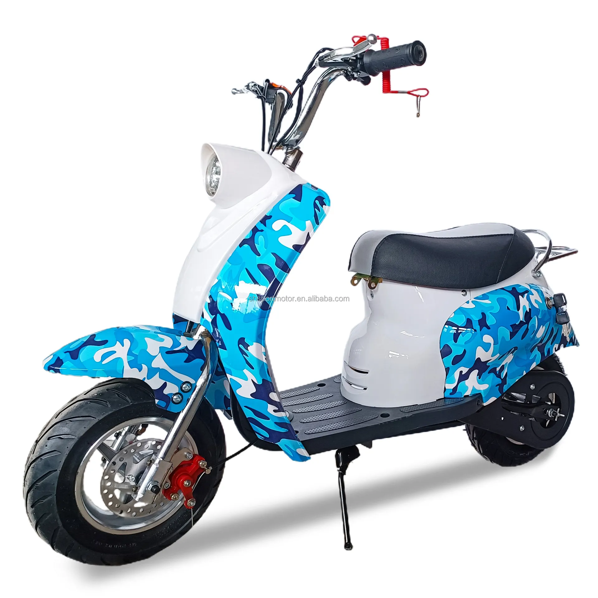 Venta caliente 49cc niños scooter motor Moto 2 ruedas bicicleta