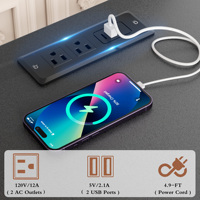 Meuble TV LED RGB avec 4 tiroirs et prise de courant, console multimédia industrielle de 62,9 pouces, centre de divertissement pour téléviseurs de 45 à 75 pouces, salon