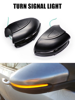Intermitentes Dinámicos para Retrovisor Lateral para Volkswagen Golf MK6 GTI 6 R Line VI R20, Luz LED de Señal de Giro, Tuning para Touran, 12V, 2 Piezas