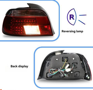 Luz Trasera para <span class=keywords><strong>BMW</strong></span> <span class=keywords><strong>Serie</strong></span> 5 E39 (1995-2000) Luces Traseras LED Modificadas Luces de Freno y Ensamblaje de Luz Trasera con Intermitentes - Product Image 2