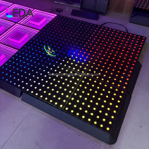LEDA Venta caliente 64 puntos Digital LED escenario empalme escenario azulejos luz eventos fiesta acrílico pista de baile - Product Image 3