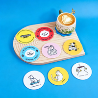 Sous-verres en papier personnalisés pour hôtels et restaurants, sous-verres absorbants jetables pour bars, KTV, bière, café, tapis pour boissons