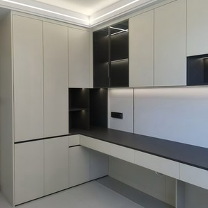Ensemble de meubles de chambre à coucher de style victorien, lit king-size de luxe, coiffeuse, grand meuble de rangement, armoire, <span class=keywords><strong>placard</strong></span>, penderie - Product Image 1