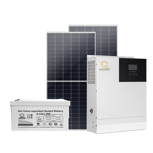 Kit <span class=keywords><strong>solaire</strong></span> hors réseau complet BR SOLAR 2 kW avec système de stockage d'énergie par batterie 5,5 kWh pour petite maison - Product Image 3