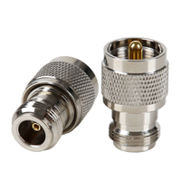 Adaptateur Convertisseur Mâle/Femelle vers N BNC F UHF PL259 SO239, Connecteur Prise vers Prise, 12V RF Laiton 1P