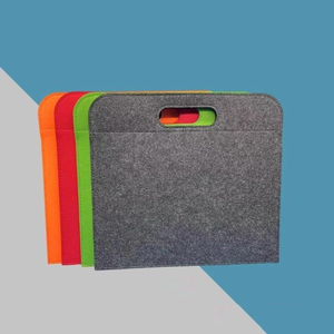 Sac de rangement pliable durable en feutre de polyester de style simple multifonctionnel de grande capacité pour un usage quotidien - Product Image 5