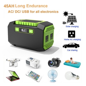 <b>Solar</b> Charge 200W Portable Power Station Charger Bank <b>Generator</b> Camping Supply Charging - Product Image 2