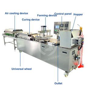 Sıcak satış elektrik/gaz güç otomatik chapati düz ekmek makinesi gözleme roti tortilla yapma makinesi fiyat - Product Image 3