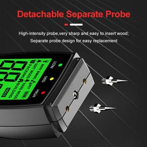 Xách tay kỹ thuật số ẩm kế gỗ Moisture Meter Tester ướt/khô nội dung Bê Tông gỗ Moisture Meter cho home & hội thảo sử dụng - Product Image 3