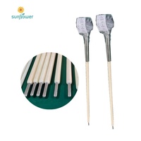 Triple Thermocouple Tipe S untuk Kaca Forehearth dengan Platinum Thermowell