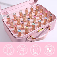 Hanyi Premium HEMA/TPO Free Vegan Non-Toxic LED UV Gel Rubber Base Color 24Colors Professional Use OEM Factory Supplying Natural