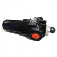Filter Oli Hidrolik Tekanan Tinggi DF BH/HC 160TE10D1.0 untuk aliran oli yang dapat dibalik