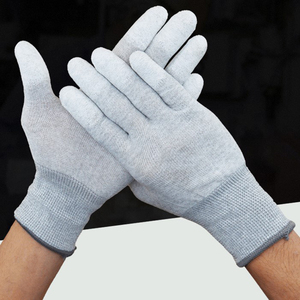 Guantes de Seguridad para Trabajo con Pantalla Táctil, Recubiertos de PU Antiestático ESD de Calibre 13, para Electrónica, Ensamblaje y Trabajos Sensibles a la Electricidad Estática - Product Image 2