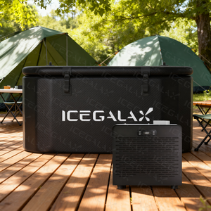 Untuk Icegalax WiFi-Controlled 0.3HP/0.5HP/0.8HP Cold Plunge Ice Bath <span class=keywords><strong>Therapy</strong></span> Chiller Peralatan Pendingin Air Luar Ruangan Filter OEM - Product Image 6