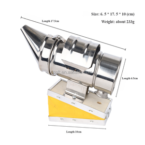 Fumoir à abeilles manuel en acier inoxydable Fengtai de qualité supérieure, neuf, en gros, pas cher, outils d'apiculture, mini pulvérisateur, garantie de 6 mois - Product Image 4