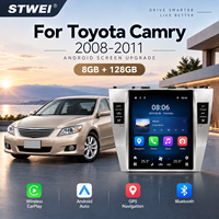 Autoradio Android STWEI 10,4 pouces pour Toyota Camry 2008-2011 8 Go 128 Go CarPlay sans fil Android Auto Navigation GPS
