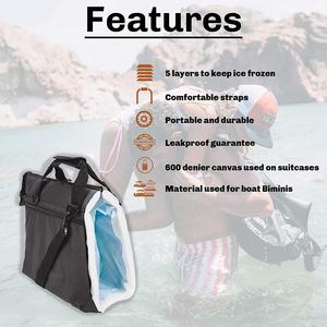 2023 vente chaude refroidisseurs sac isotherme souple d'origine avec isolation haute densité plusieurs tailles et couleurs - Product Image 2