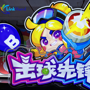 Máquina de Juegos de Disparos Batting Pioneer, Máquina de Videojuegos de Disparos de Globos que Funciona con Monedas con Sistema de Puntos - Product Image 2