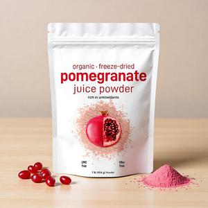 Jugo de Granada Liofilizado Orgánico en Polvo, Rico en Antioxidantes <span class=keywords><strong>para</strong></span> el Apoyo Inmunológico Diario y Potenciador de Smoothies - Product Image 5
