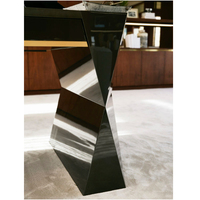 Onebest – meuble en bois laqué, pieds de Table de bureau en métal noir, pour le bureau à domicile