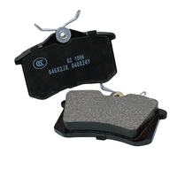 Plaquettes de frein semi-métalliques en céramique D340 de haute qualité pour VW Audi, pièces de frein automobile