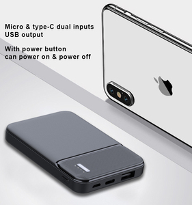 <span class=keywords><strong>Batterie</strong></span> Li-Polymère Personnalisée RoHS CE de Grade A, Powerbank Cadeau, 5V/2A Type C, Portable, Petite, Fine, 5000mAh, Super Mini Power Bank - Product Image 2