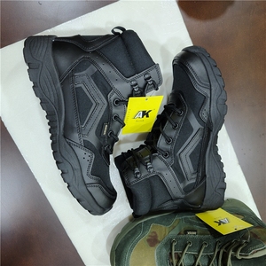 TSB708 Stock AK Aeisk Customized Canvas Suede <b>Hiking</b> Ankle <b>Boots</b> Camping Sneakers - Product Image 4