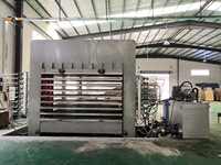 Machine de presse à chaud neuve et d'occasion à 10 ouvertures pour usine de contreplaqué
