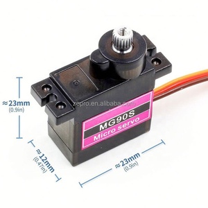 Servomotor Digital Metal Gear MG90S, Versión Mejorada del SG90, para Helicópteros, Aviones, Barcos y Coches RC - Product Image 4