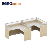 EGROspace Cloison de bureau personnalisée, Poste de travail, Tables de centre d'appels, Cloison de bureau en bois