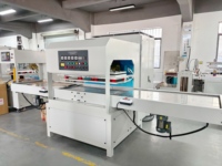Machine à haute fréquence RF à table coulissante de 15 kW pour le gaufrage du cuir automobile
