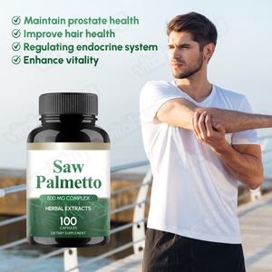 Капсулы Vitahealthy OEM/ODM с натуральным веганским экстрактом пальметто для улучшения состояния волос и поддержания здоровья простаты - Product Image 6