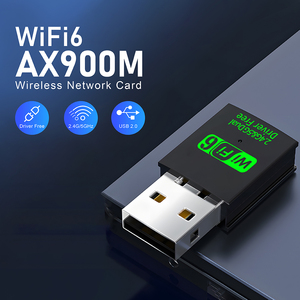 WIFI6แบนด์คู่ AX900 USB ดองเกิลมินิ5G อะแดปเตอร์เครือข่ายที่มีบลูทูธเชื่อมต่อการ์ดไร้สายภายใน - Product Image 2