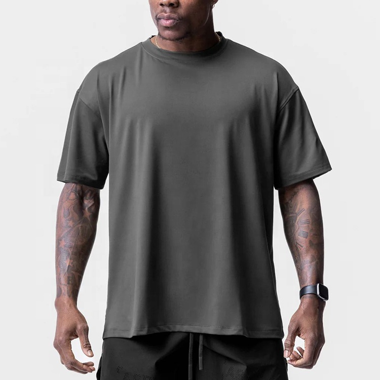 Printed Washed Gym Custom T-Shirt
