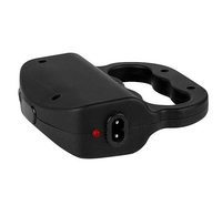 Nouveauté : Mini lampe torche UV portable 806 à trois doigts, en plastique, outil d'autodéfense pour la boxe, porte-clés pour femmes
