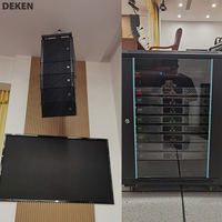 Amplificateur de puissance numérique professionnel DEKEN DA-4800 110/220V 8 Ohms 800W 1U amplificateur de système Audio à quatre canaux pour projets
