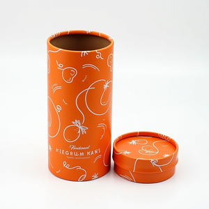 Wholesale Custom Printed Newly Designed Gift Package <b>Box</b> Eco <b>Round</b> Paper Tube Recycled Cylinder Cardboard Paper Gift Tube <b>Box</b> - Product Image 4