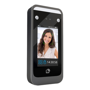 Mesin kehadiran pengenalan wajah dinamis AI, 4.3 inci, Terminal kontrol akses pukulan kartu RFID, pengaturan ulang penglihatan malam gratis perangkat lunak - Product Image 1