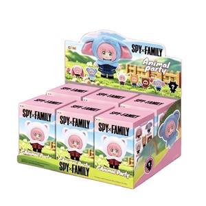 Nouvelle Version <span class=keywords><strong>100</strong></span>% Originale 6 Pièces/Ensemble Spyed X Familyed Animal Party V2 Series Blind Box <span class=keywords><strong>Anya</strong></span> Peluches Porte-clés Figurines Anime - Product Image 1
